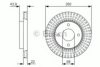 BOSCH 0 986 479 U61 Brake Disc